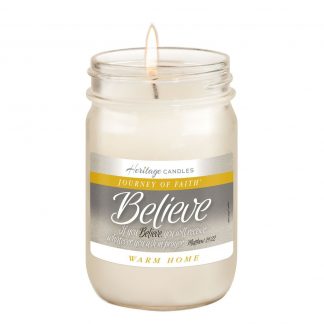 Believe Candle Image